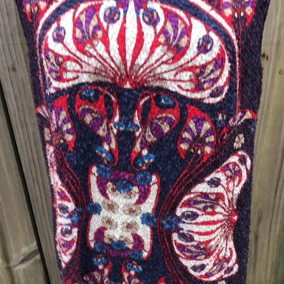 Sophie Max - Navy/White Abstract Dress - Size M - Picture 5 of 5